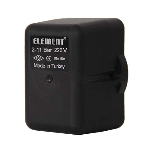 کلید اتوماتیک پمپ آب 11-2 بار المنت از کنار