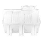 مخزن افقی پلی اتیلن 500 لیتری آریا پلاست